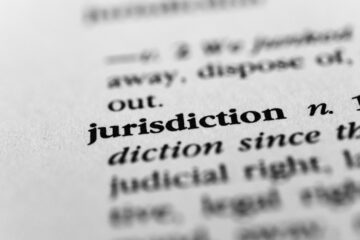 Jurisdiction and the law. Supreme Court; business law