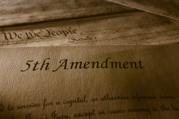 5th Amendment and Takings Clause; business law