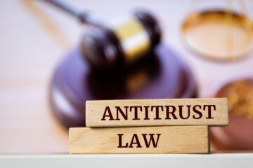 antitrust law wood blocks; business law